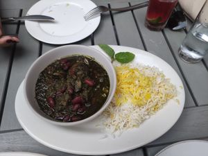 Gorme Sabzi at Seven Valleys Persian Cuisine in Hoboken
