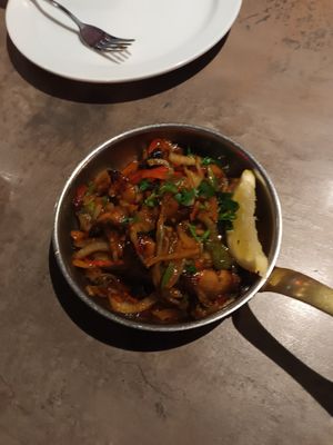 Garlic mushrooms at KO Grill in Liverpool
