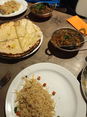 Naan at KO Grill in Liverpool