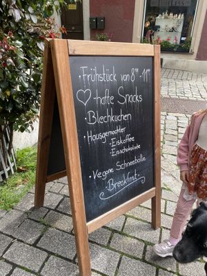 Menu  at Backerei Striffler in Rothenburg Ob Der Tauber