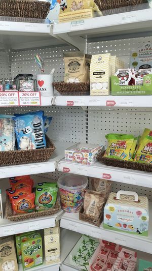 marshmallows and others sweets at Vegan Grocery Store in Sydney