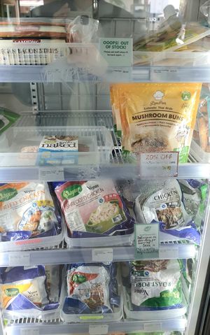 vegan meat alternatives at Vegan Grocery Store in Sydney