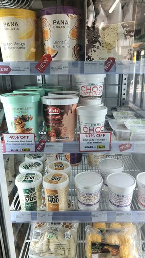 vegan icecream at Vegan Grocery Store in Sydney