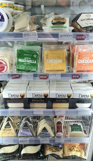vegan cheese alternatives at Vegan Grocery Store in Sydney