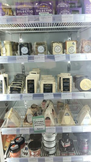vegan cheese alternatives at Vegan Grocery Store in Sydney