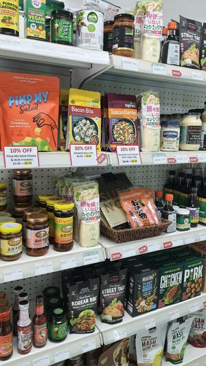 international food products at Vegan Grocery Store in Sydney