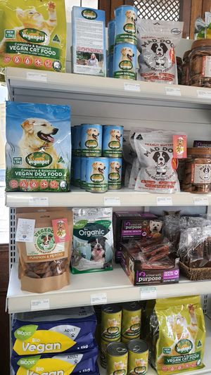 animal food at Vegan Grocery Store in Sydney