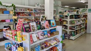 Interior at Vegan Grocery Store in Sydney