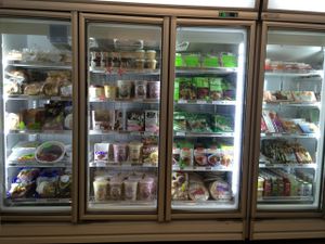 Vegan ice creams, mock meats, cheese cakes, and cheeses! at Vegan Grocery Store in Sydney