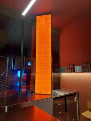 Non vegan (dairy) flavours now, vegan is "v" at Sweethearts Gelato in Preston