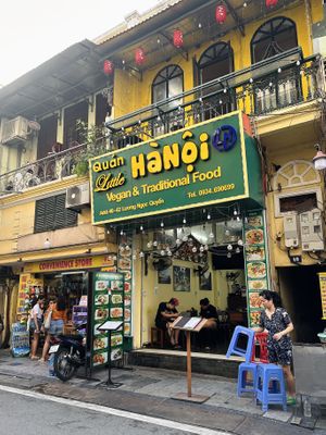 Restaurant exterior   at Little Hanoi in Hanoi