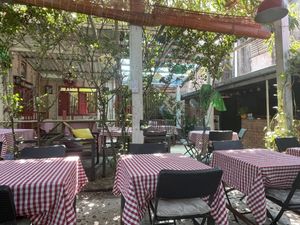   at Dok Mai Lao Trattoria Italiana in Pakse