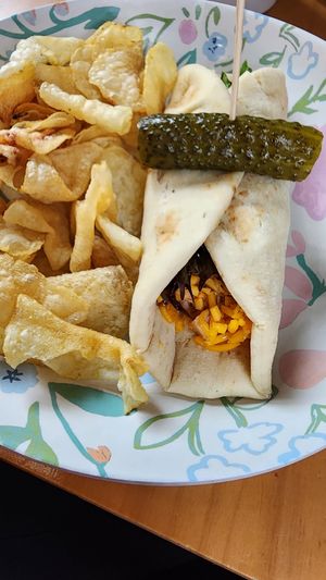 Jack wrap at Peace on Earth Coffee in Riverton