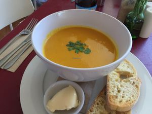 soup of the day at Rubyfruit Bakery and Cafe in Leura