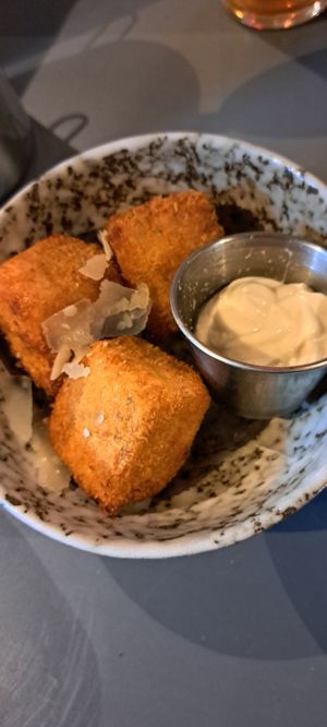 Carbonara fritta at Nonna Said in Glasgow