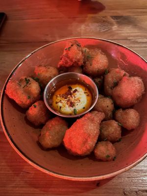 Buffalo cauliflower   at Nonna Said in Glasgow