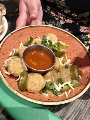 Chilli cheese bites   at Nonna Said in Glasgow