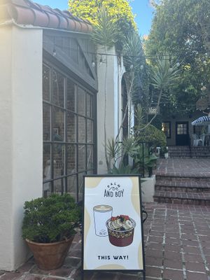   at Palm & Boy Coffee and Acai in Ventura