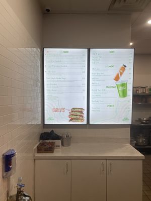 Menu   at Vegan Vibrationz in Plano