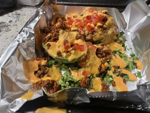 Stuffed avocado   at Vegan Vibrationz in Plano