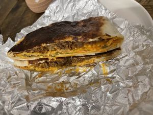 Crunchwrap Supreme OG  at Vegan Vibrationz in Plano