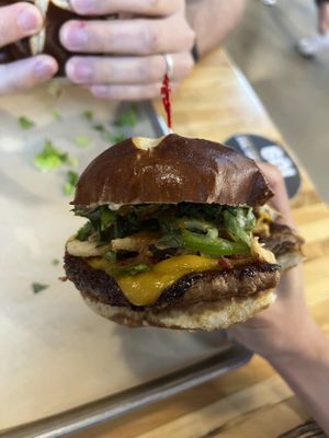 Jalapeno  at Vegan Vibrationz in Plano