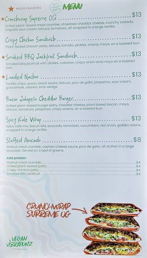   at Vegan Vibrationz in Plano