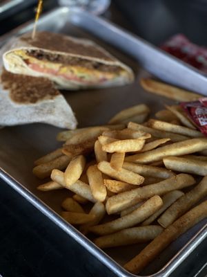 Crunchwrap Supreme OG  at Vegan Vibrationz in Plano