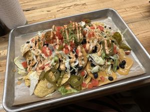 Nachos  at Vegan Vibrationz in Plano