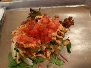 Loaded avocado   at Vegan Vibrationz in Plano