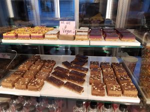 Raw cakes, all vegan at Joe & The Juice - Badenerstrasse in Zurich