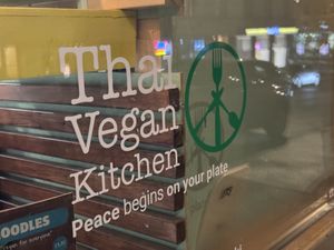 Window view  at Peace Kitchen - Kallio in Helsinki