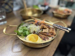 Tan tan men dish  at Peace Kitchen - Kallio in Helsinki