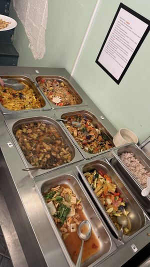 Buffet  at Peace Kitchen - Kallio in Helsinki