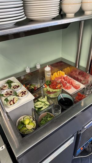 Buffet  at Peace Kitchen - Kallio in Helsinki