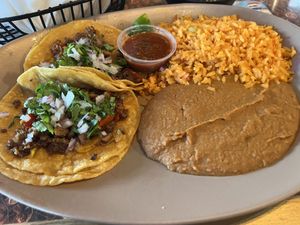 Vegan beef Street tacos  at Lupita's Cantina in Perrysburg