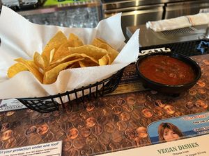 Chips and salsa   at Lupita's Cantina in Perrysburg