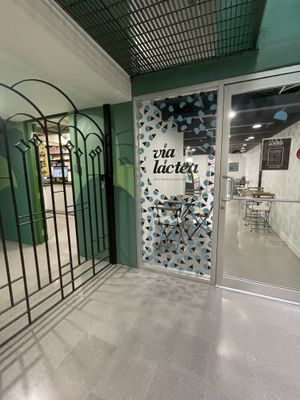 Storefront, inside a larger building  at Via Lactea Scoop Shop in San Juan