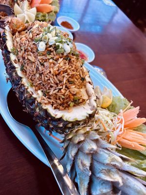 Khao Pad Sapparod   at THAI E-SAN RESTAURANTE TAILANDÊS in Sao Paulo