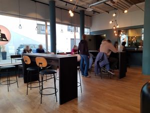 Interior at Joe & The Juice - Seefeld in Zurich