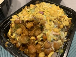 Samosa chat  at Bay Leaf in Osprey