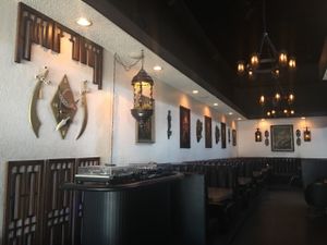 Lounge interior, Spanish themed at The Conquistador Lounge in Portland