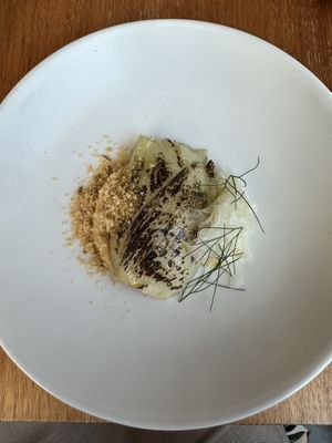 Chargrilled fennel  at Cirrus in Barangaroo