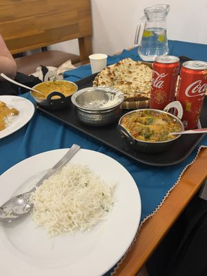 Mock chicken dishes (forgot to take a picture at the start)  at Maharaja Lounge in Phu Quoc