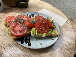 Avocado Toast  at Velo Cafe & Bar in Interlaken