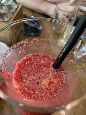 Beet smoothie   at Velo Cafe & Bar in Interlaken