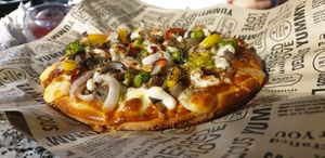 Farmer's Pizza at Cafe Junoon in Raipur
