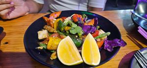 Veg Sauté (with Tofu) at Cafe Junoon in Raipur
