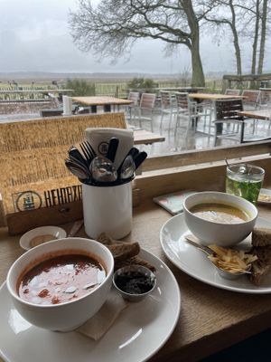 Lunch   at Restaurant café Heidezicht in Bussum
