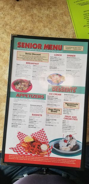  at Santa Cruz Diner in Santa Cruz